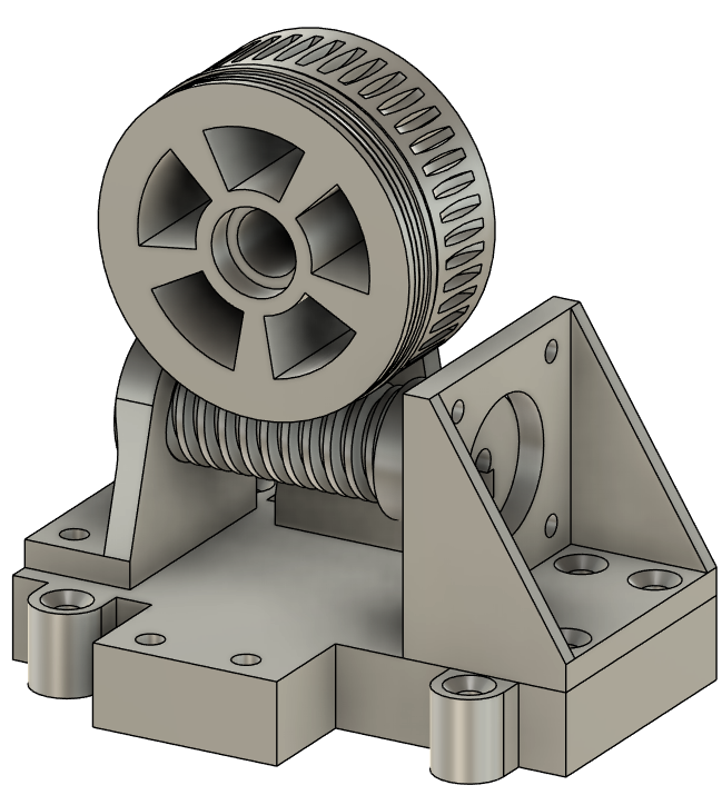Kladka s ozubeným kolem