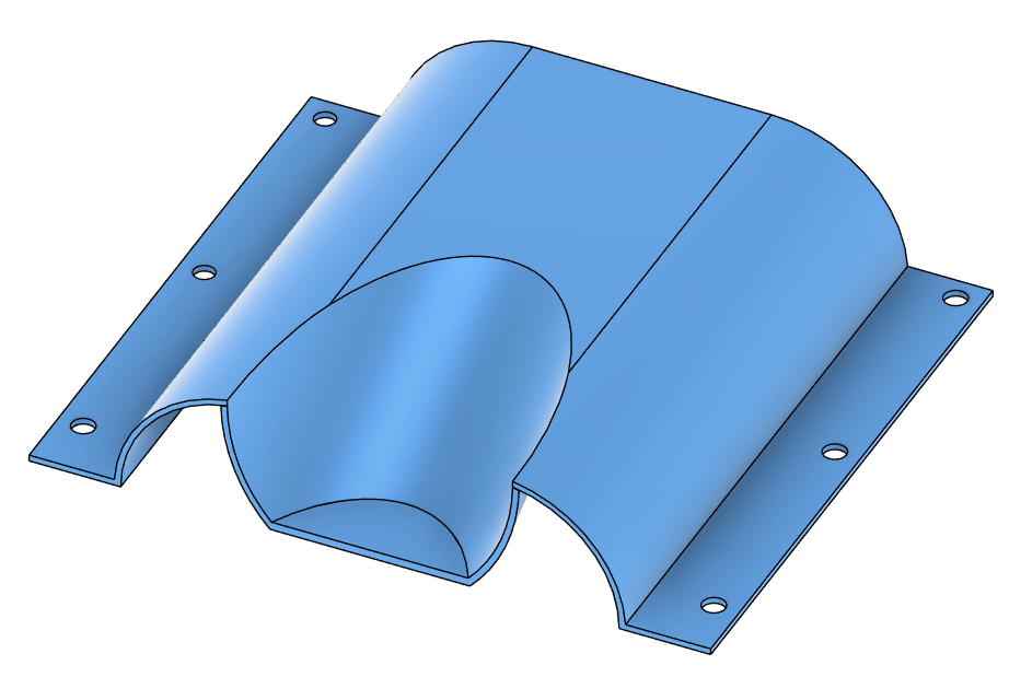 Ochranný kryt s otvory